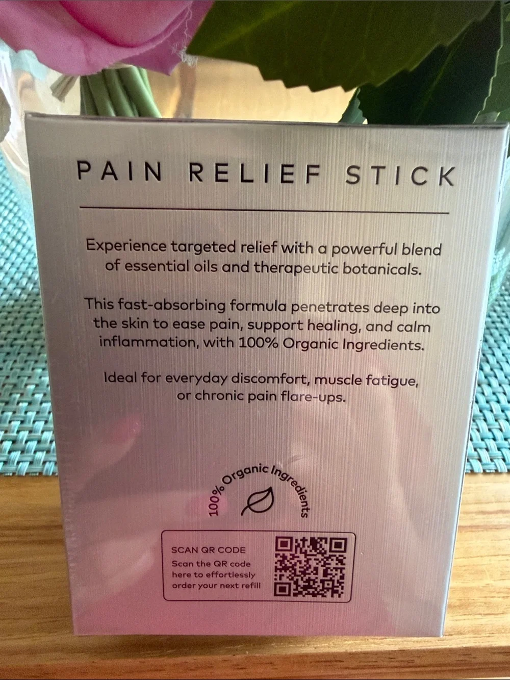 SPACE TOUCH Pain Relief Stick - Pink